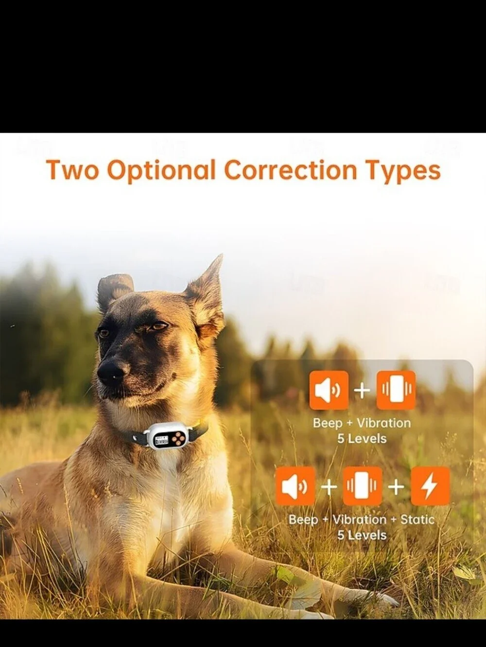 GPS Wireless Dog Fence collar